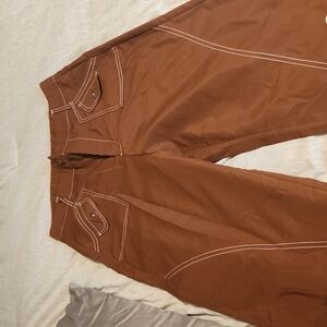 brown pants